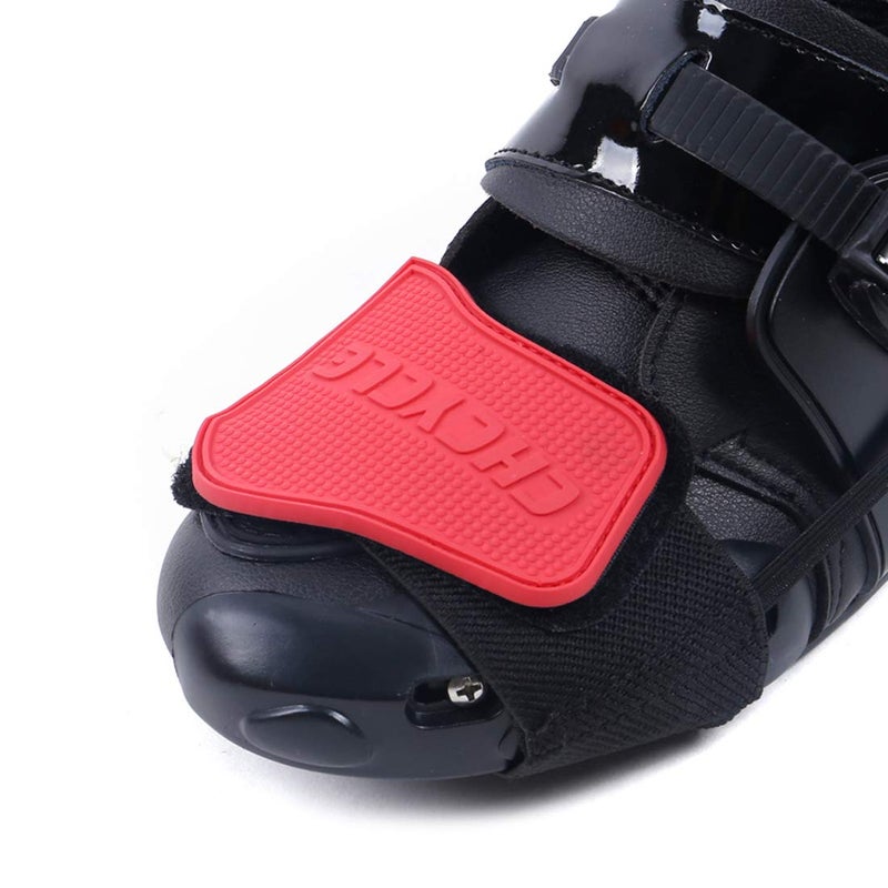 CHCYCLE Gear Shifter Accessories for Shoes Motorcycle Boots Protector (Red) - Image 1
